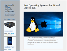 Tablet Screenshot of lightnetbook.com